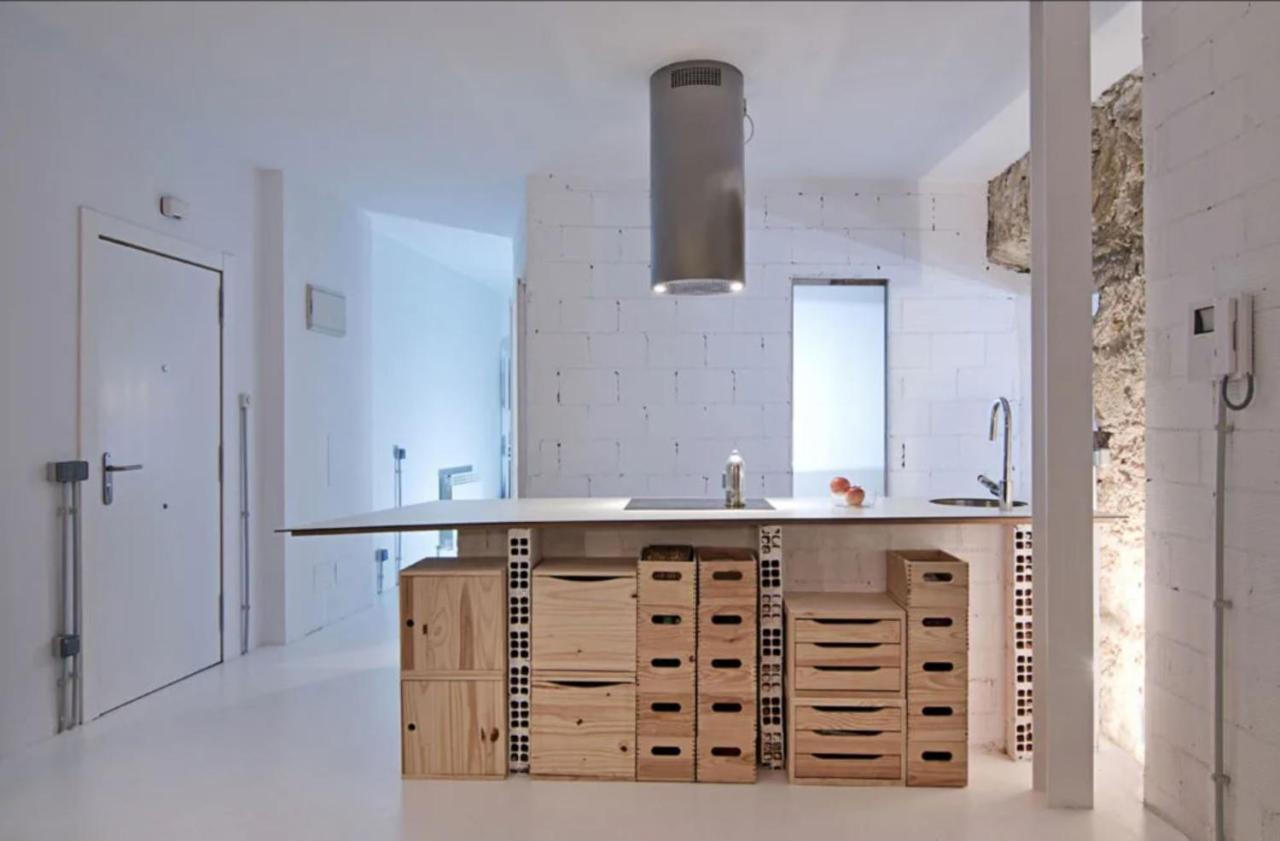 Loft-Atelier En Oviedo Daire Dış mekan fotoğraf